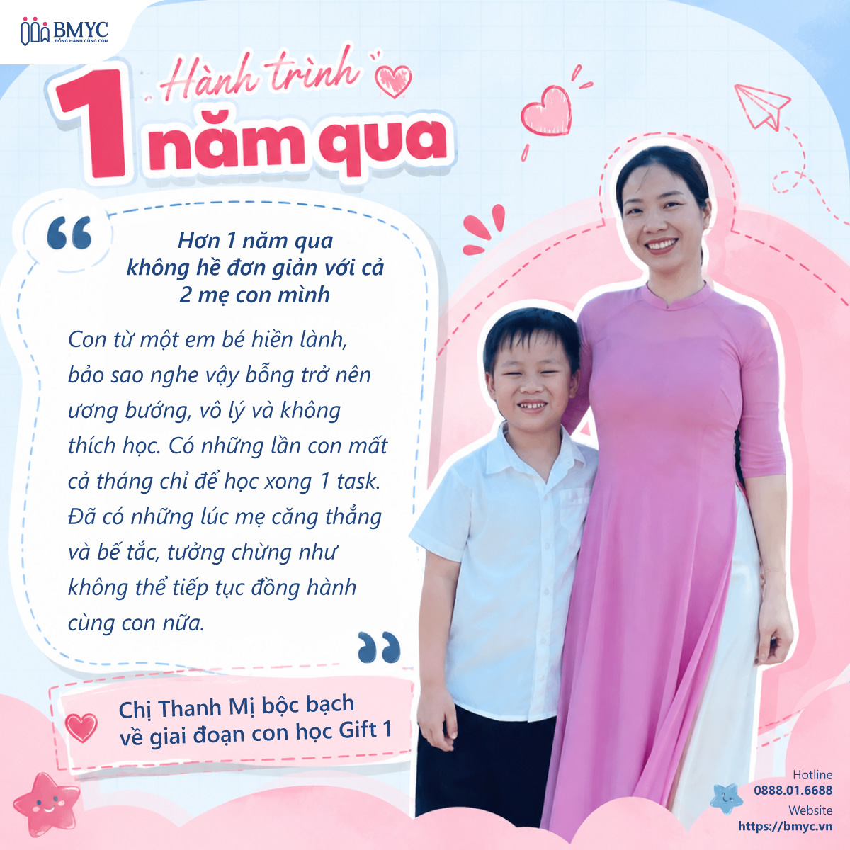 Chia sẻ của phụ huynh Thanh Mị