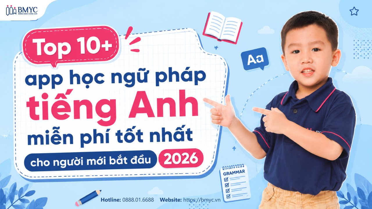 Top 10+ app học ngữ pháp tiếng Anh miễn phí tốt nhất cho người mới bắt đầu 2026