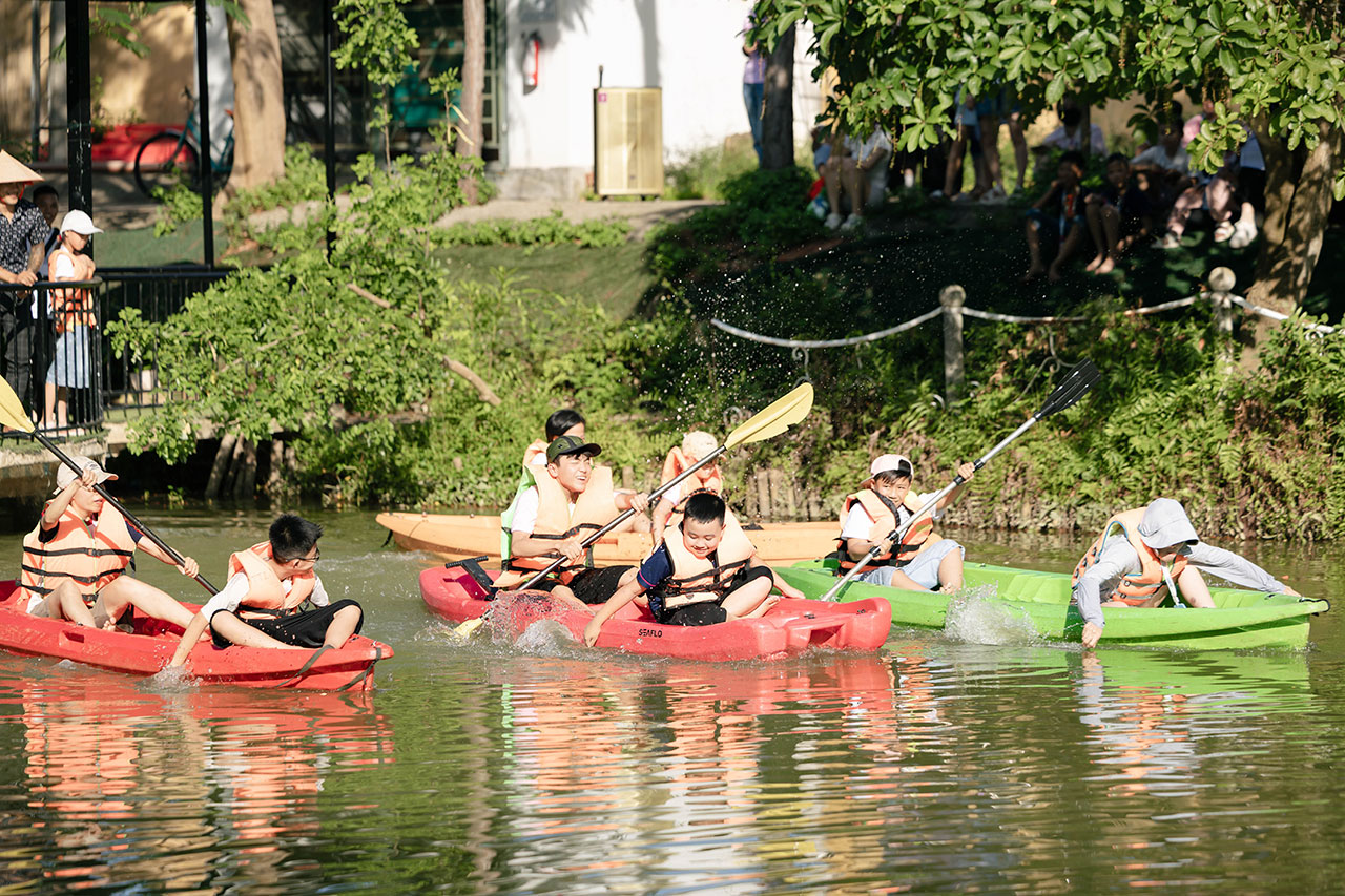 cheo thuyen kayak