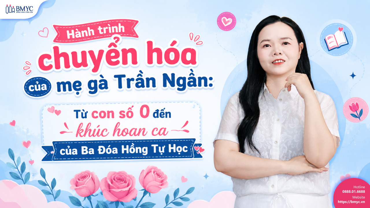 Hành Trình Chuyển Hóa Của Mẹ Gà Trần Ngần: Từ Con Số 0 Đến Khúc Hoan Ca Của Ba Đóa Hồng Tự Học