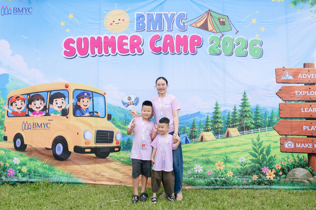 Album Ảnh BMyC Summer Camp Đà Nẵng 2026 6 Ảnh chụp gia đình tại BMyC Summer Camp Đà Nẵng 2026