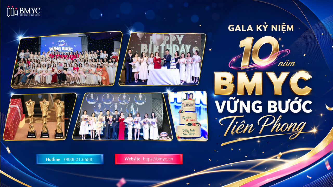 GALA KỶ NIỆM 10 NĂM BMYC – VỮNG BƯỚC TIÊN PHONG