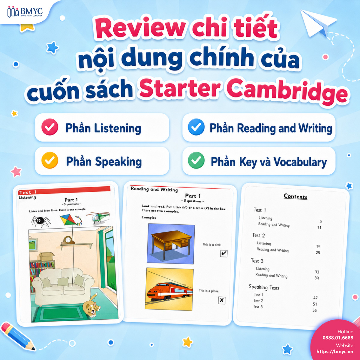 Review chi tiết nội dung chính của cuốn sách Starter Cambridge Review chi tiết nội dung chính của cuốn sách Starter Cambridge