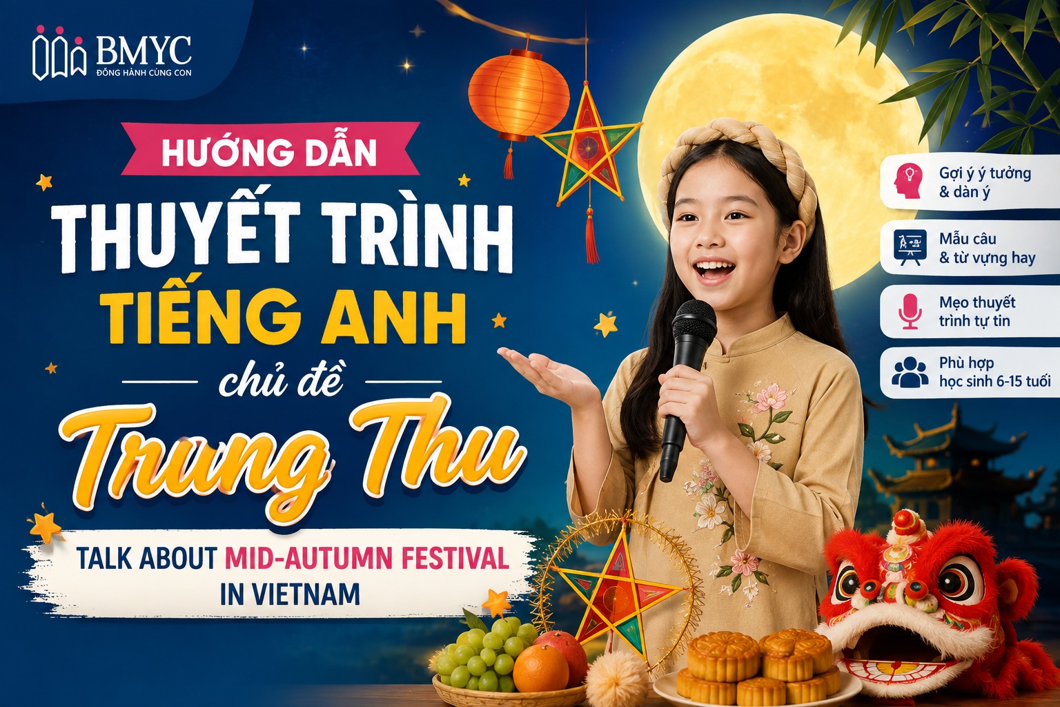 thuyet trinh trung thu tieng anh