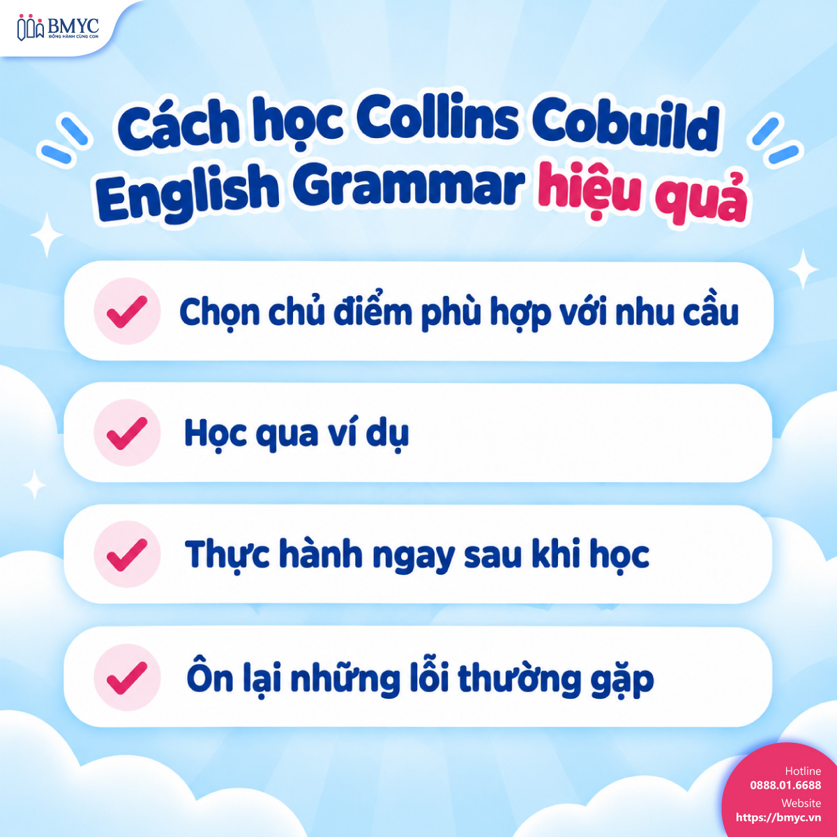 Cách học Collins Cobuild English Grammar hiệu quả