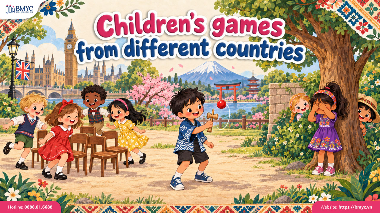 Childrens games from different countries