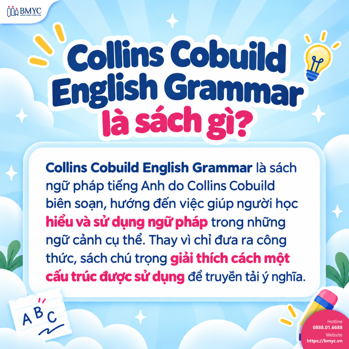 Collins Cobuild English Grammar là sách gì?