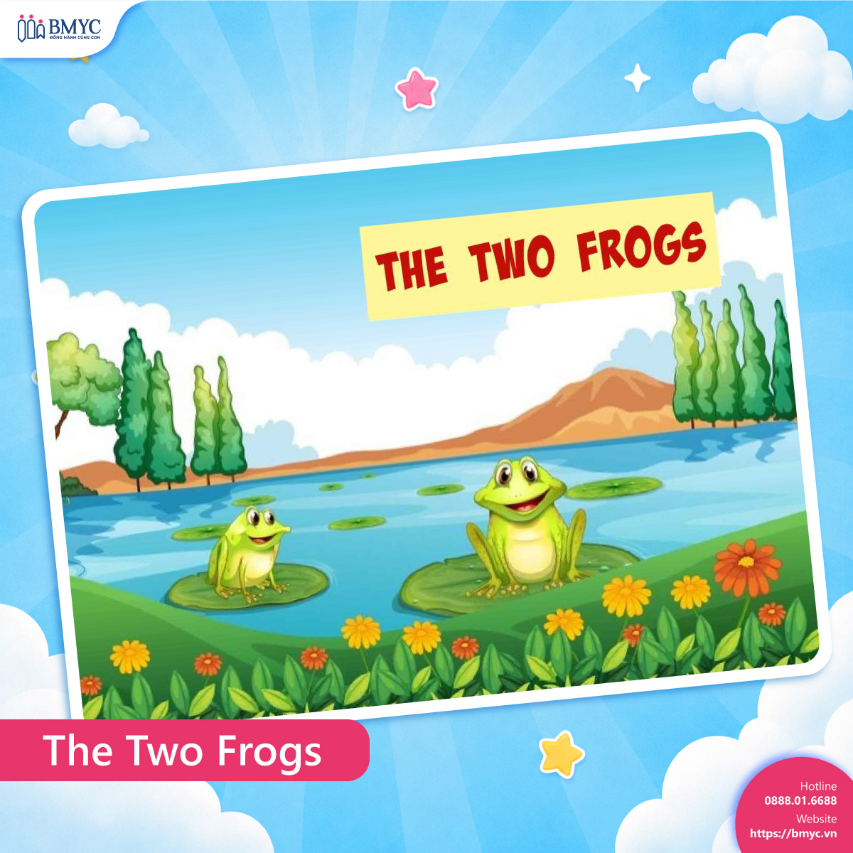The Two Frogs – Hai chú ếch The Two Frogs – Hai chú ếch