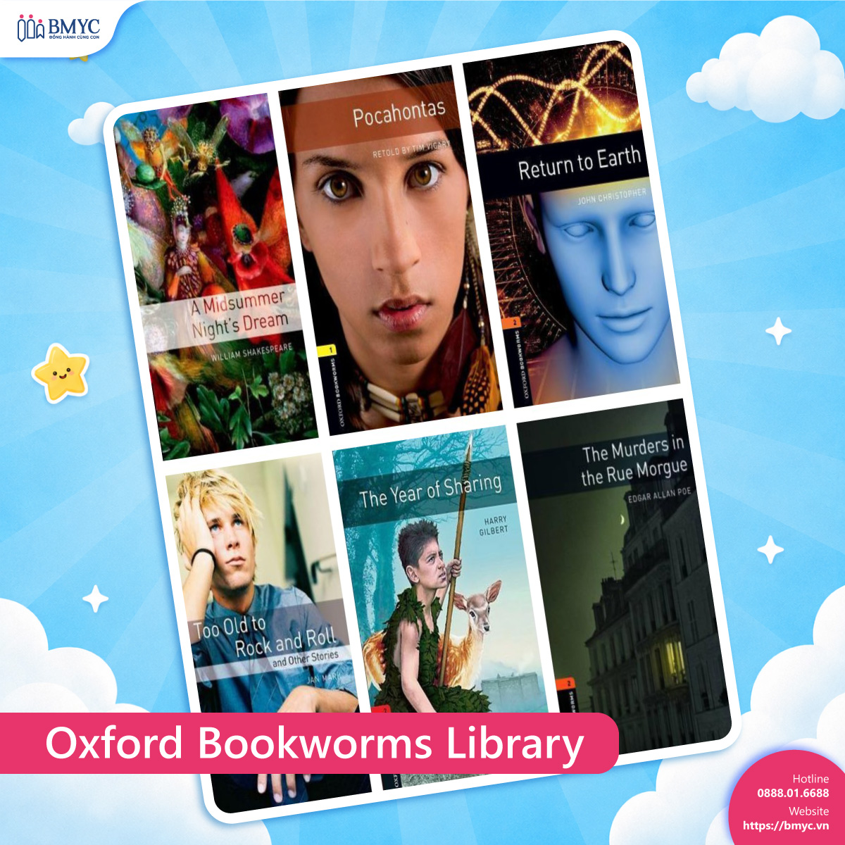 Oxford Bookworms Library – Đọc truyện theo đúng trình độ Oxford Bookworms Library – Đọc truyện theo đúng trình độ