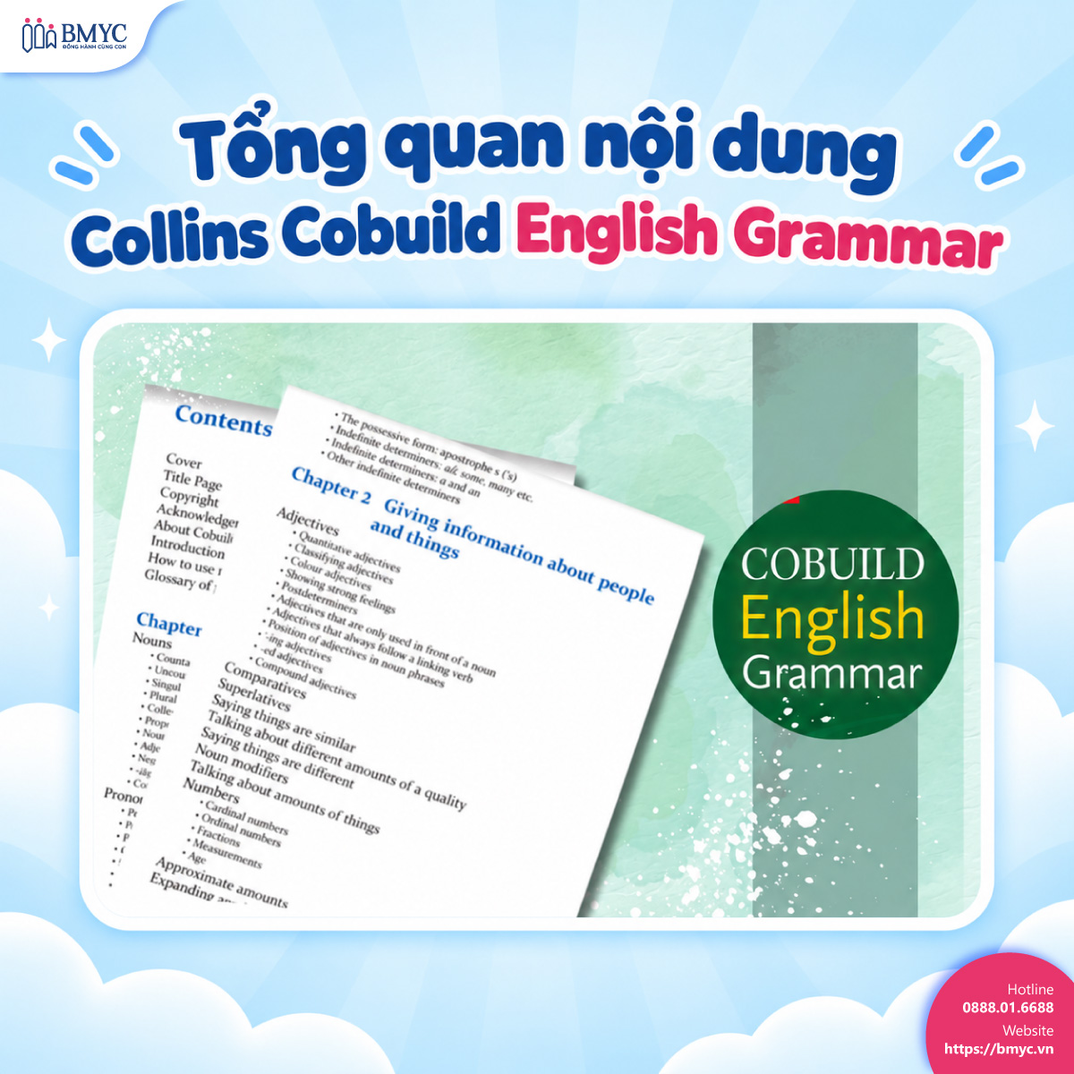 Tổng quan nội dung Collins Cobuild English Grammar