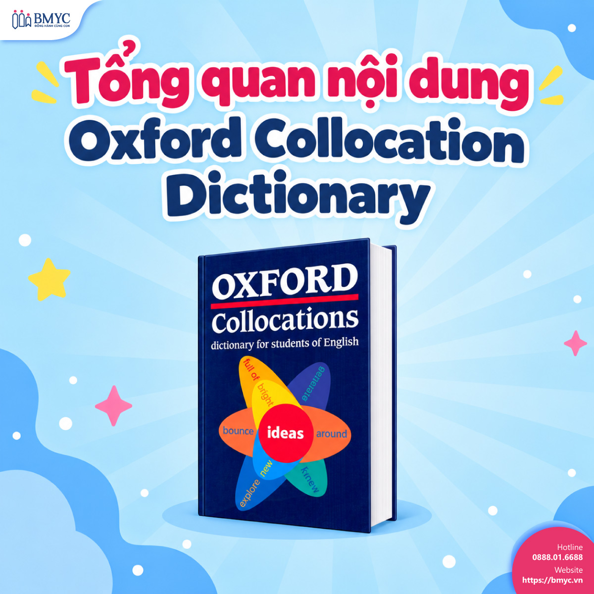 Tổng quan nội dung Oxford Collocation Dictionary
