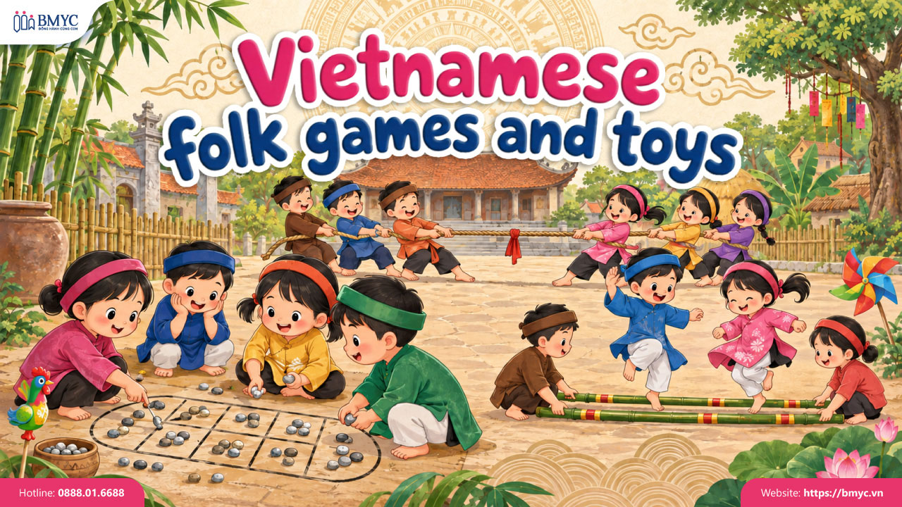 Vietnamese folk games and toys