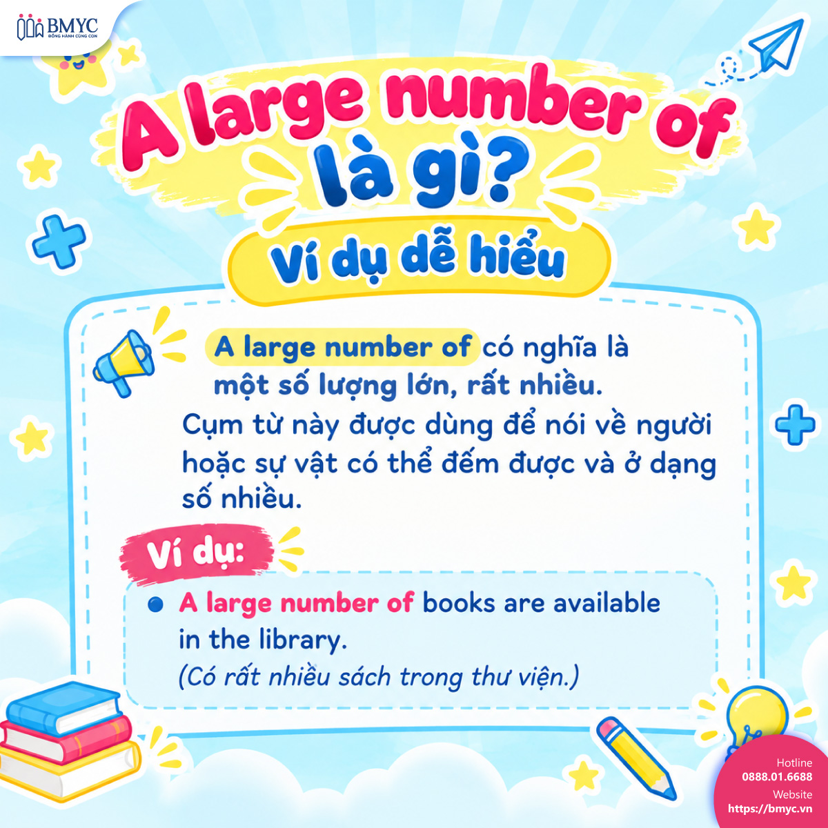 A large number of là gì? Ví dụ dễ hiểu