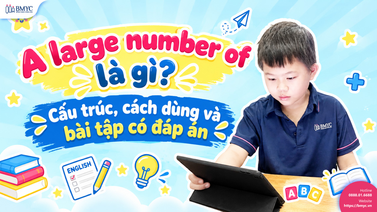 A large number of là gì? Cấu trúc, cách dùng và bài tập có đáp án