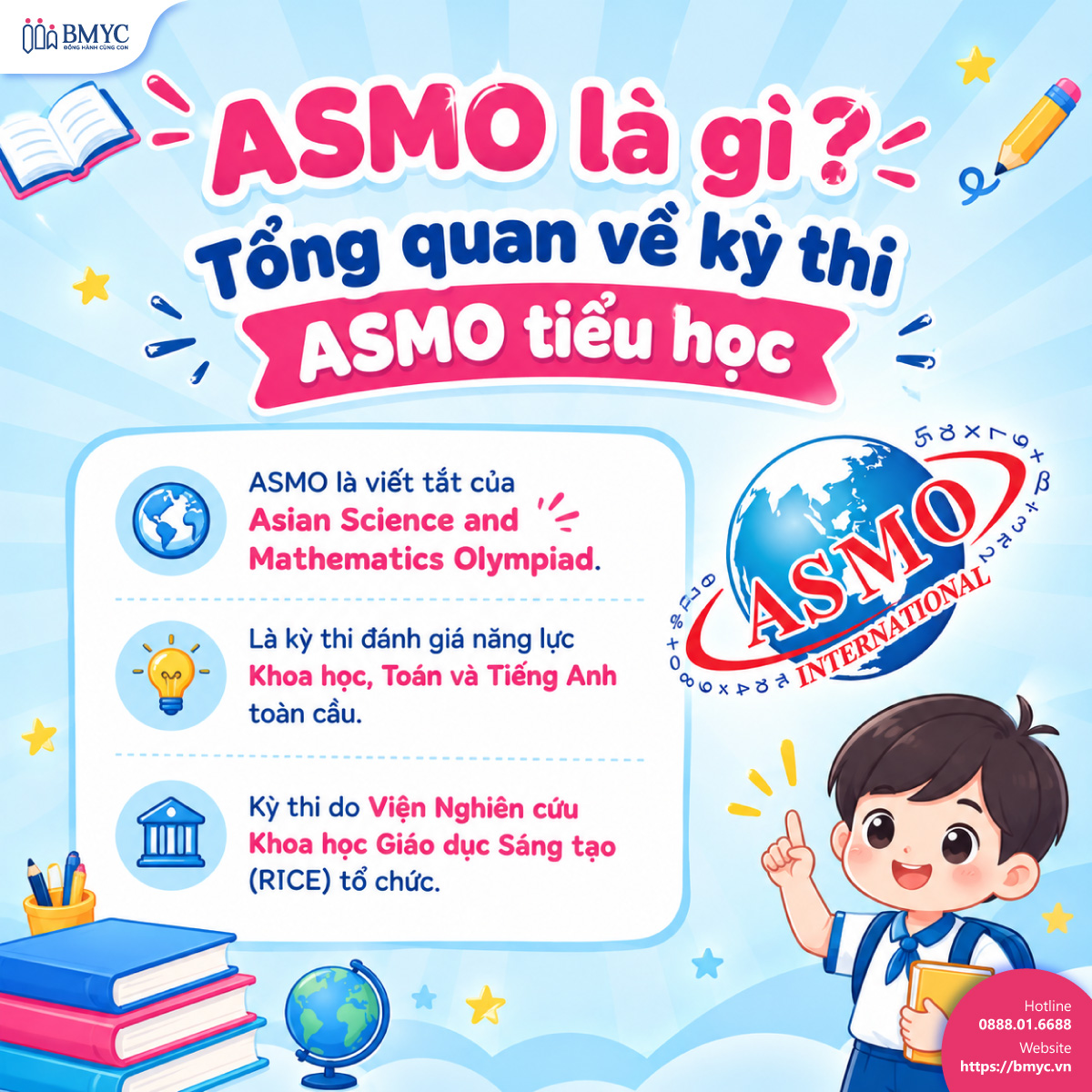 ASMO là gì? Tổng quan về kỳ thi ASMO tiểu học