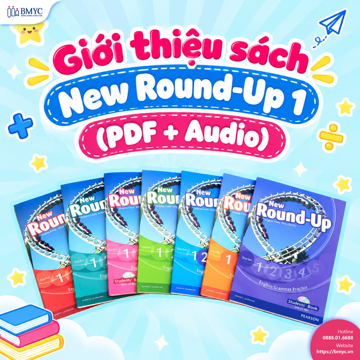 Giới thiệu sách New Round-Up 1 (PDF + Audio)