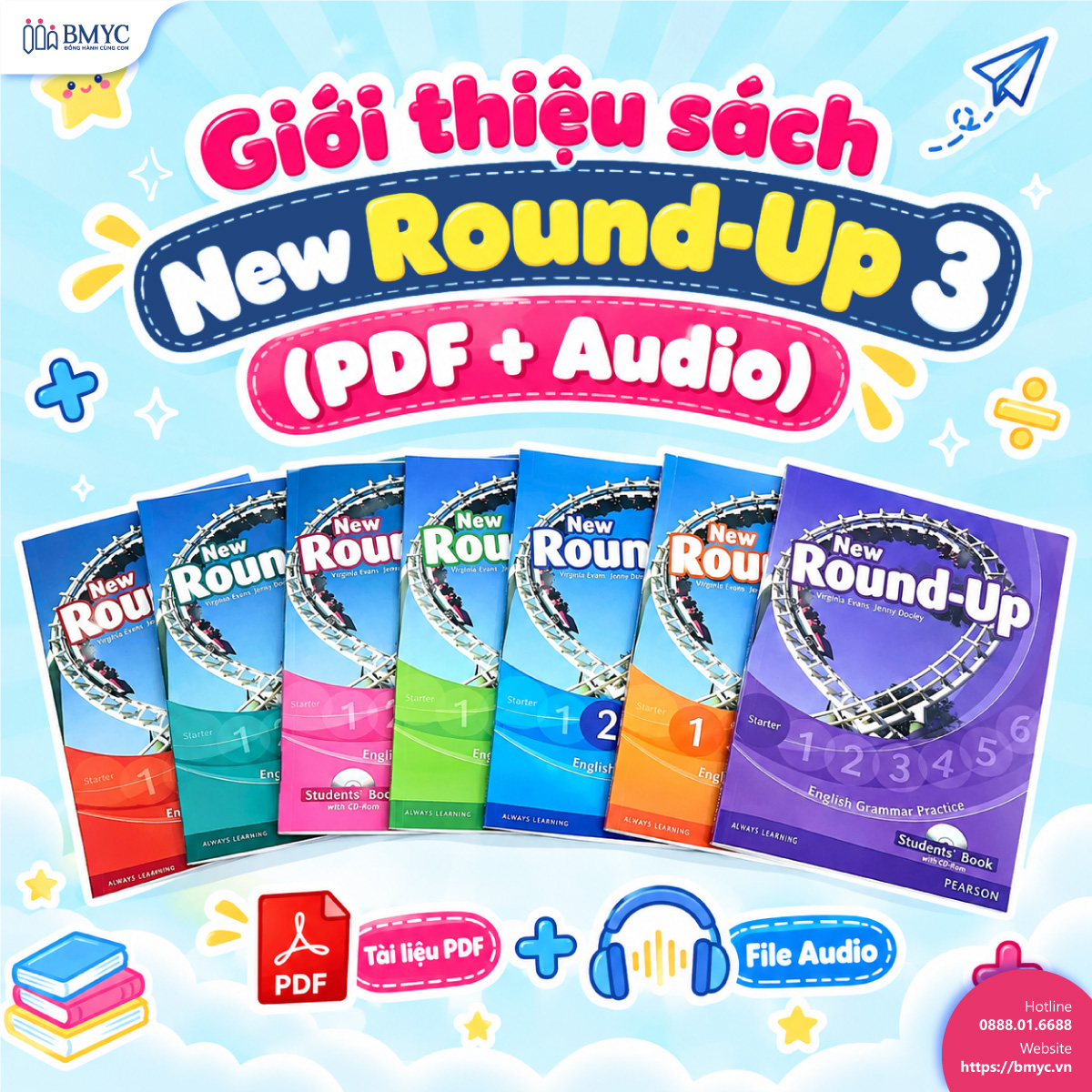 Giới thiệu sách New Round-Up 3 (PDF + Audio) Giới thiệu sách New Round-Up 3 (PDF + Audio)