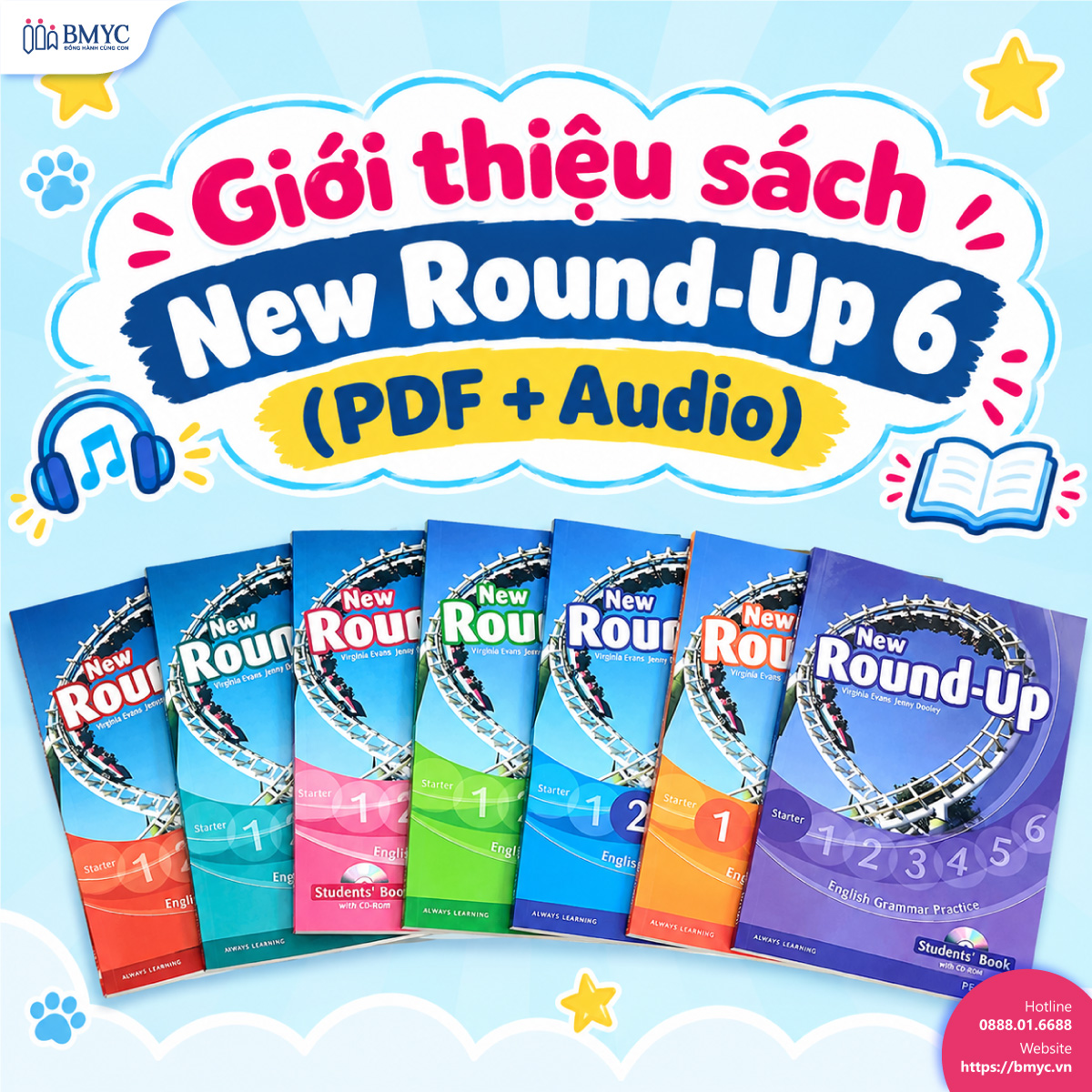 Giới thiệu sách New Round-Up 6 (PDF + Audio)