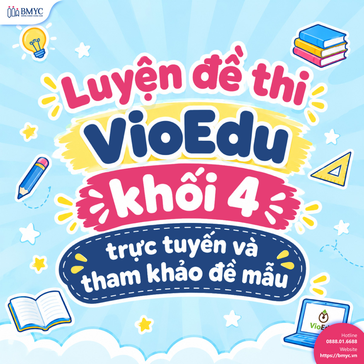Luyện đề thi VioEdu khối 4 trực tuyến và tham khảo đề mẫu Luyện đề thi VioEdu khối 4 trực tuyến và tham khảo đề mẫu