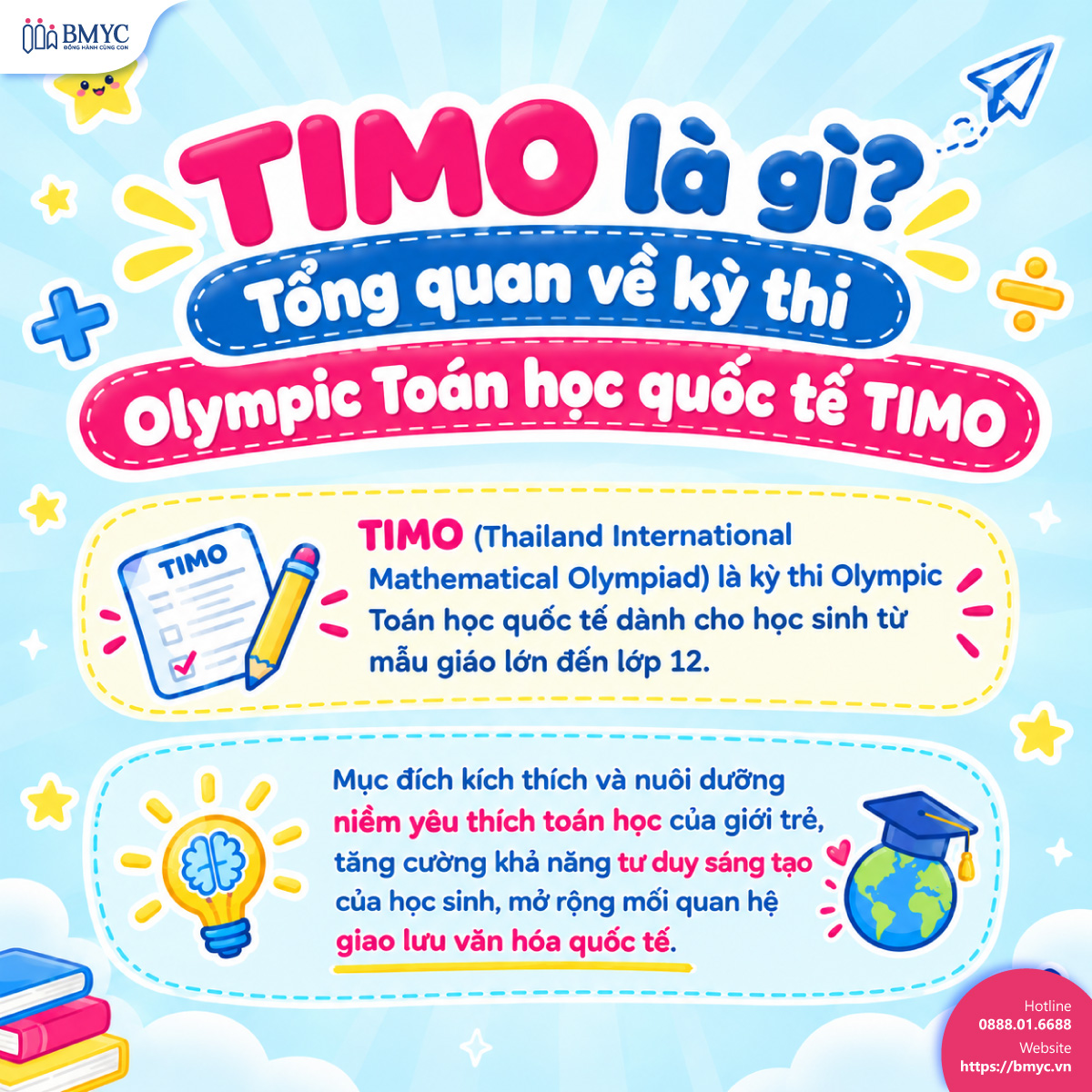 TIMO là gì? Tổng quan về kỳ thi Olympic Toán học quốc tế TIMO