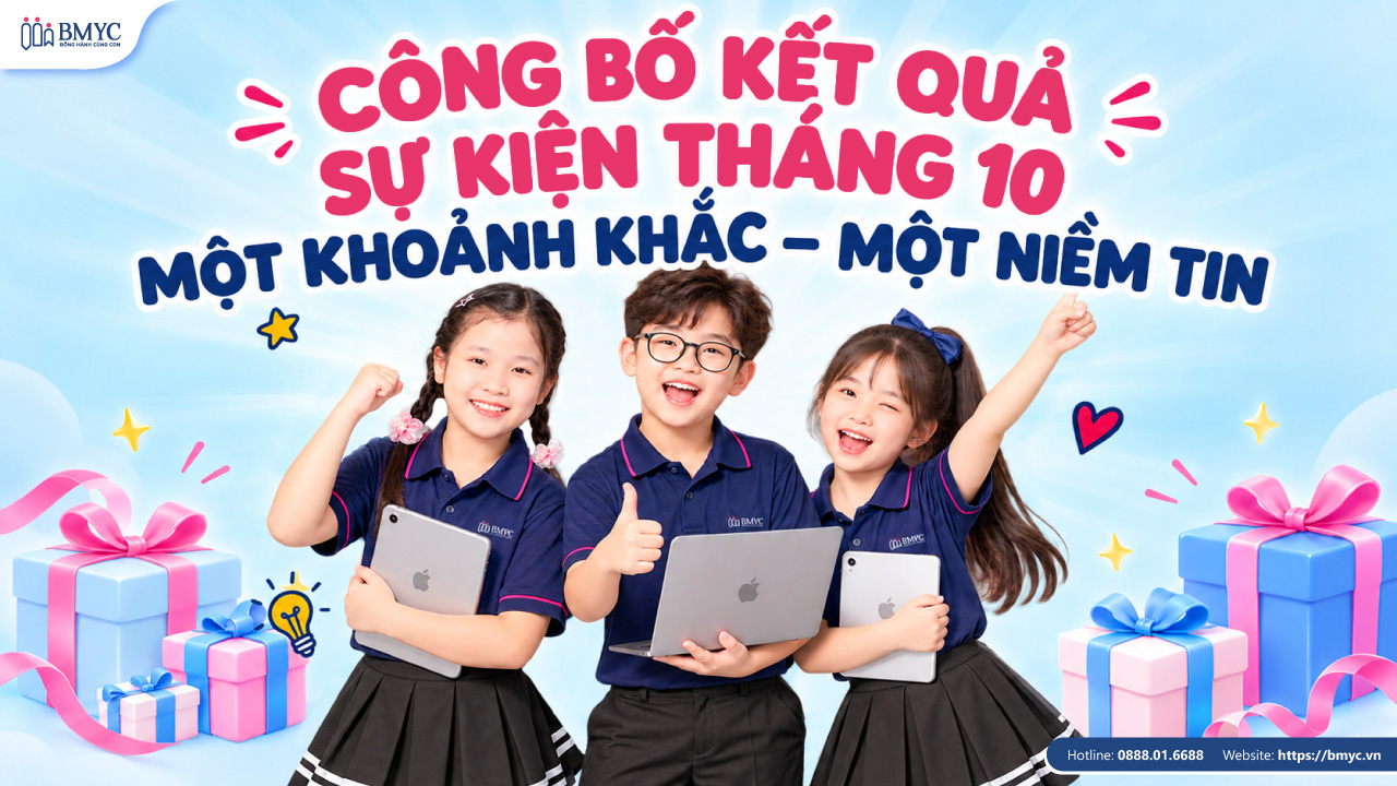 CÔNG BỐ KẾT QUẢ SỰ KIỆN THÁNG 10: MỘT KHOẢNH KHẮC – MỘT NIỀM TIN 